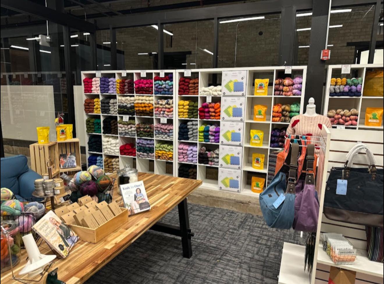 Yarn inventory at Holly & Oak